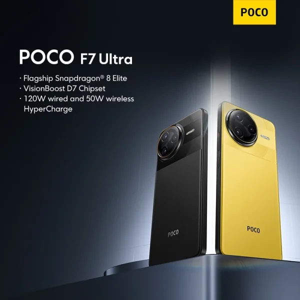 𝗣𝗢𝗖𝗢 F7 Ultra 5G｜6.67" 120W Wired 12GB+256GB/16GB+512GB | 2-Year Guarantee